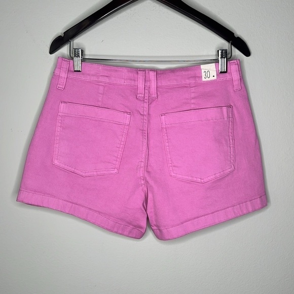 Cosmic Blue Love Jonah Jean Shorts w/ Patch Pockets in Camelia Rose Size 30 NWT! - Picture 4 of 6